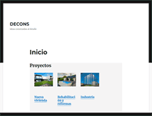 Tablet Screenshot of decons.net
